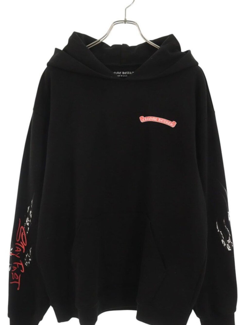Chrome Hearts Ppo Stay Fast Matelasse Team HD Plvr Matty Boy Print Hoodie XL